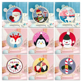 Knüpfset - Weihnachtsmuster